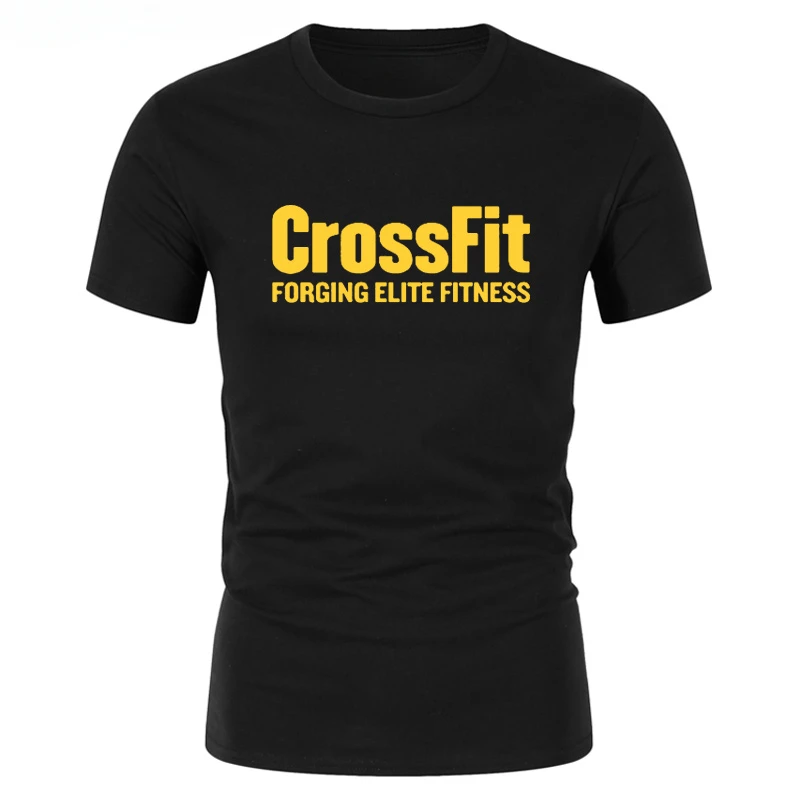 Crossfit Mayhem - Kaus lengan pendek leher O Pria