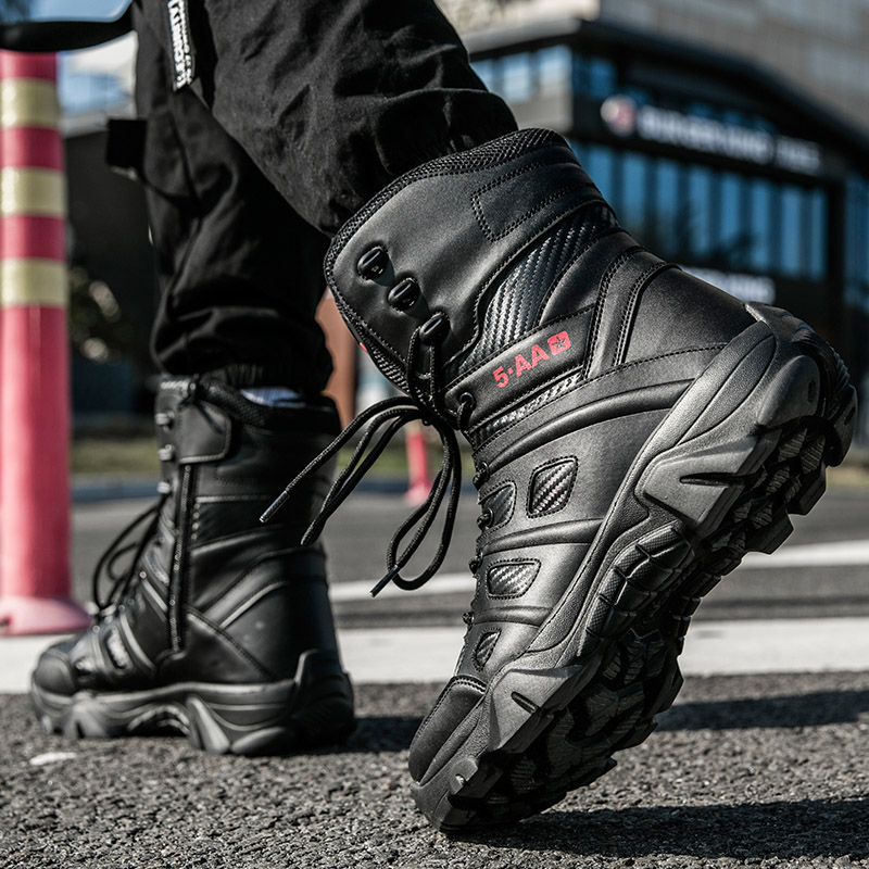 Crossfit Outdoor - Sepatu bot pria sepatu bot tinggi