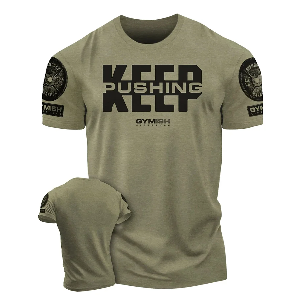 Crossfit Mayhem - Kaos Latihan Pria 3D Print Bernapas,