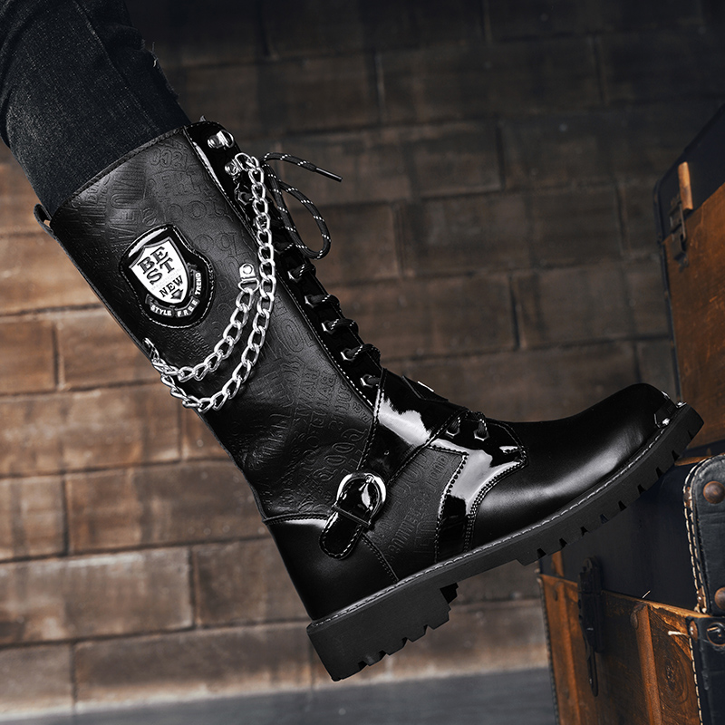 Sepatu bot motor pria model hi - Crossfit Outdoor ulasan dan harga