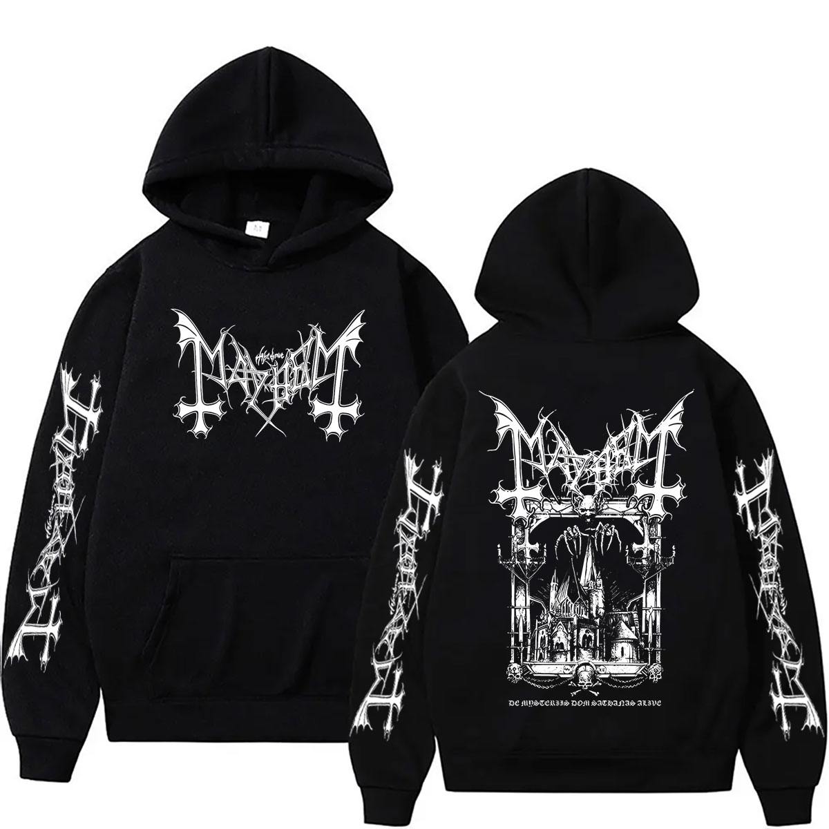 Hoodie Rock Band Mayhem De Mys - Crossfit Mayhem ulasan dan harga