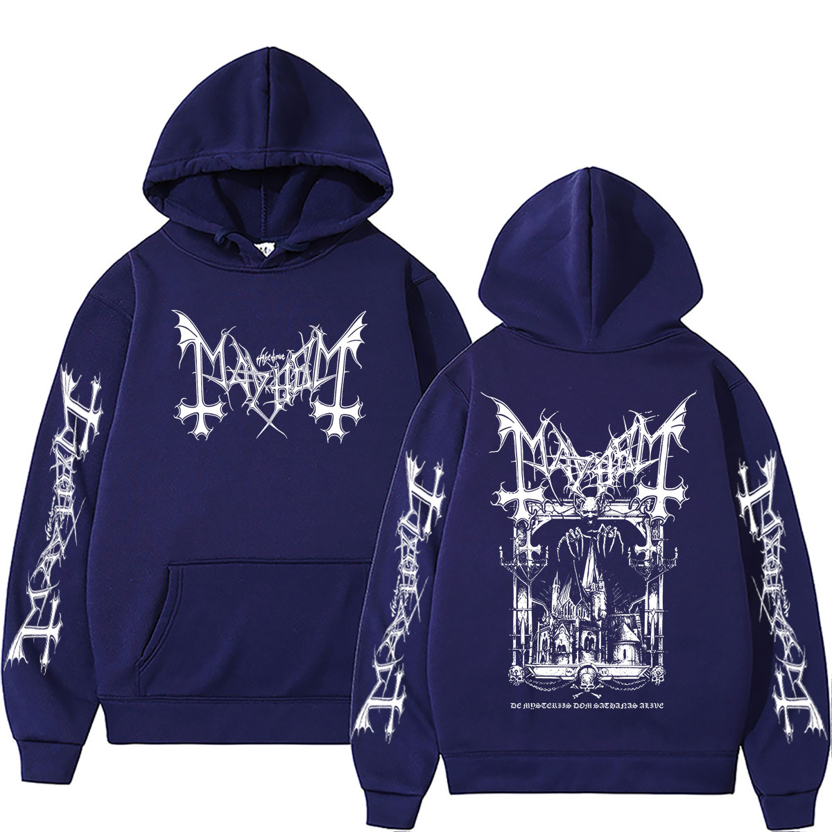 Hoodie Rock Band Mayhem De Mys - Crossfit Mayhem ulasan dan harga