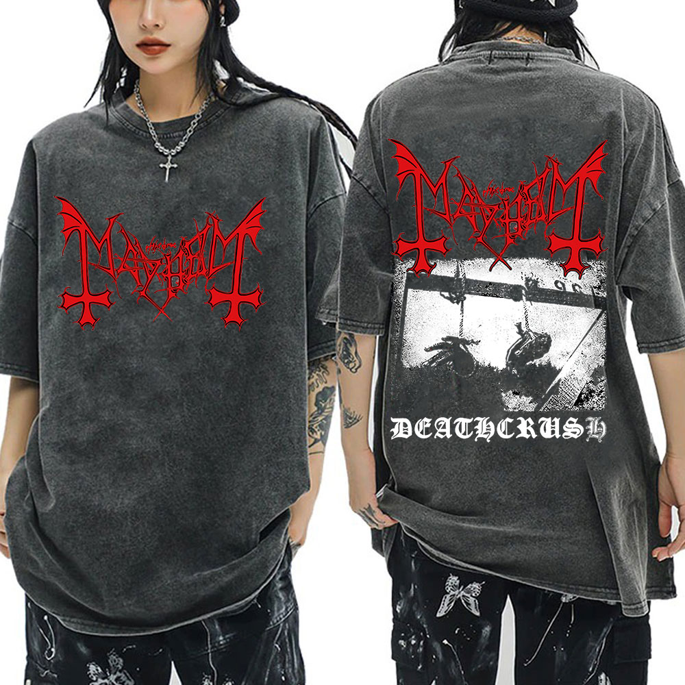 Darkthrone Mayhem Kaus Cuci An - Crossfit Mayhem ulasan dan harga