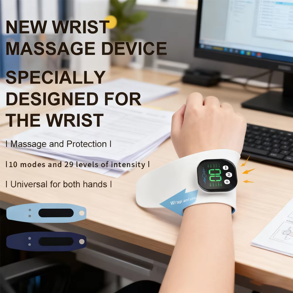 EMS Alat Pijat Tangan Elektrik - Wrist Wrap Support ulasan dan harga