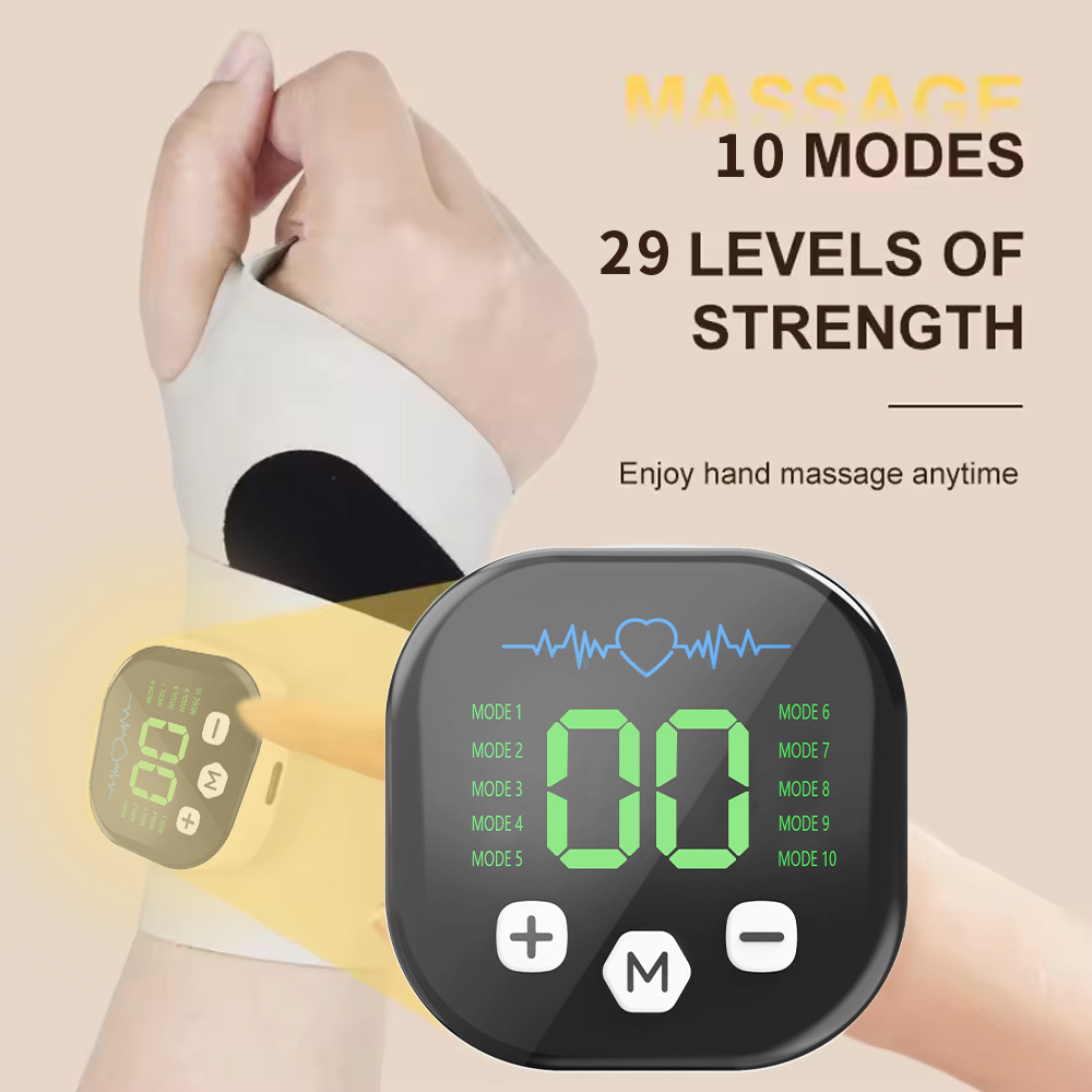 EMS Alat Pijat Tangan Elektrik - Wrist Wrap Support ulasan dan harga