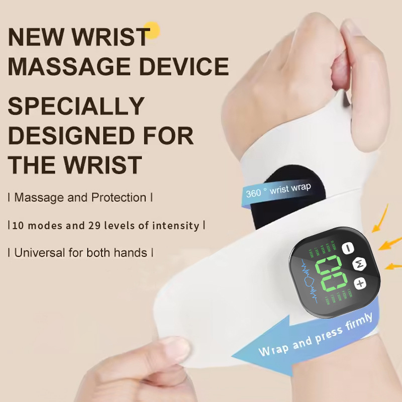 EMS Alat Pijat Tangan Elektrik - Wrist Wrap Support ulasan dan harga