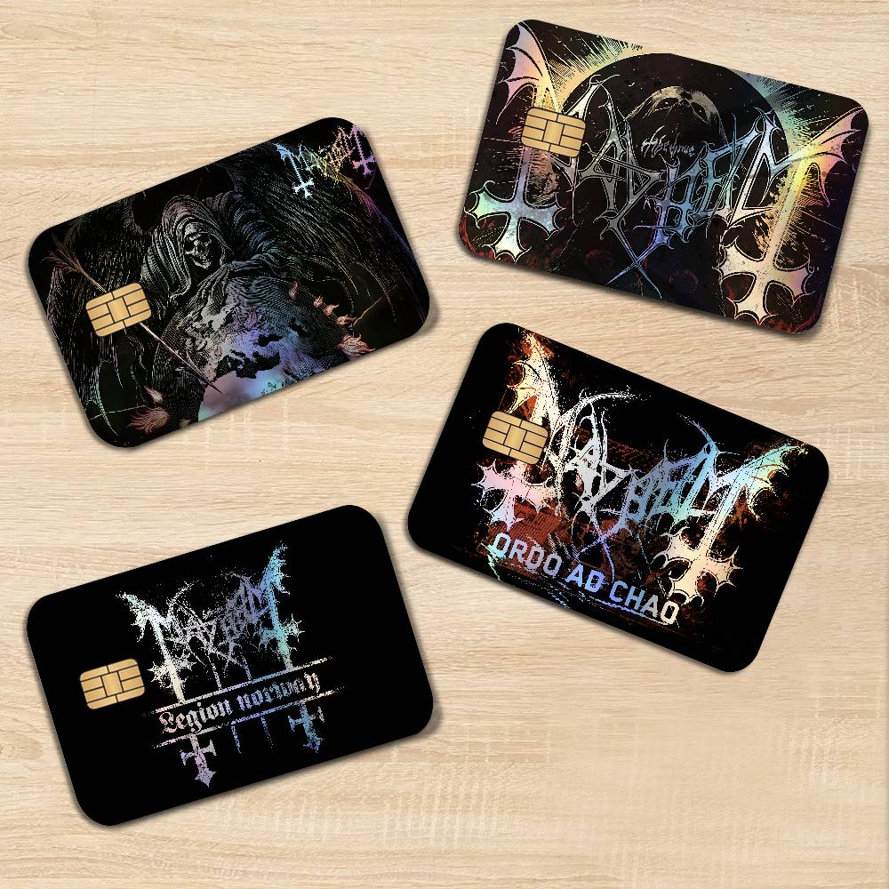 Stiker Kartu Bank Berkilau Las - Crossfit Mayhem ulasan dan harga
