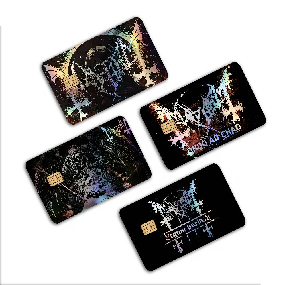 Stiker Kartu Bank Berkilau Las - Crossfit Mayhem ulasan dan harga