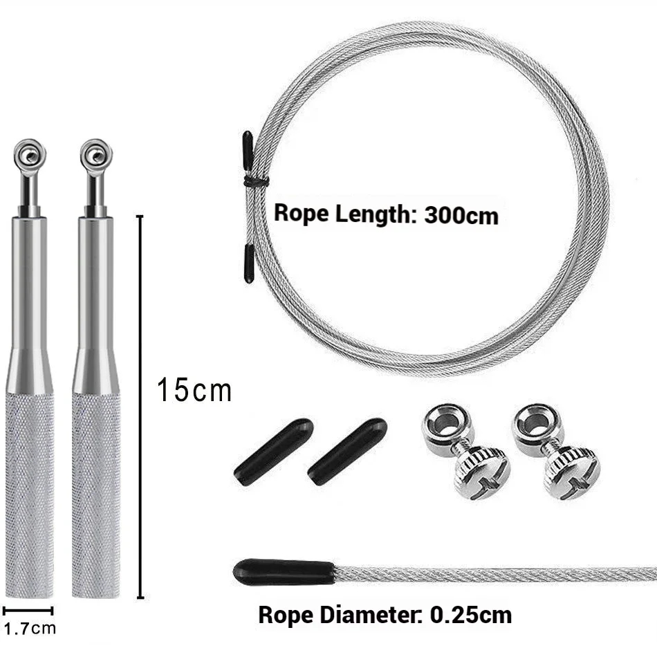 Tali Lompat Bola Putar 360 Der - Jump Rope Speed Bearing ulasan dan harga