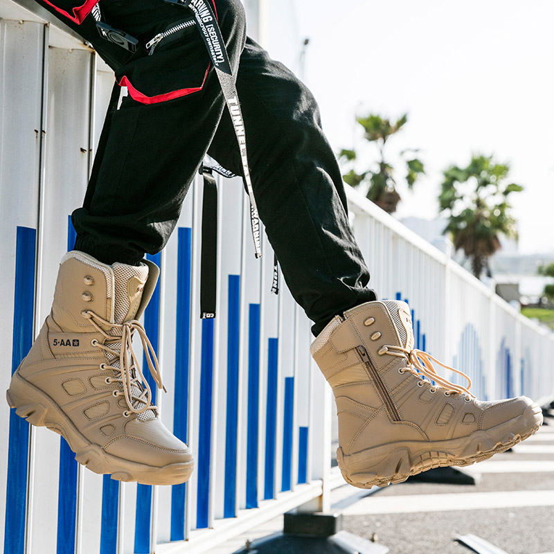Sepatu bot pria sepatu bot tin - Crossfit Outdoor ulasan dan harga