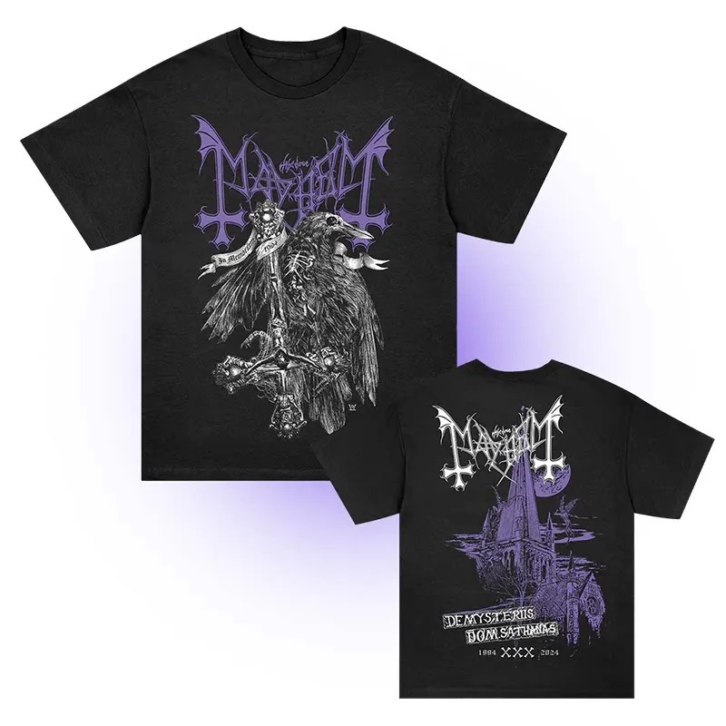 Kaos Band Norwegia Mayhem Blac - Crossfit Mayhem ulasan dan harga