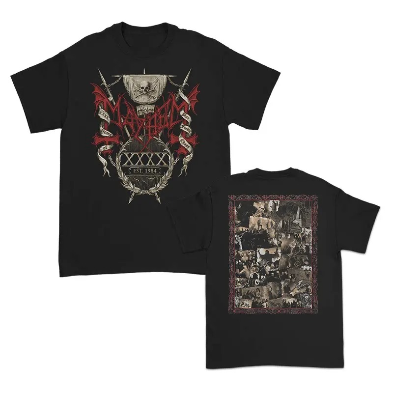 Kaos Band Norwegia Mayhem Blac - Crossfit Mayhem ulasan dan harga