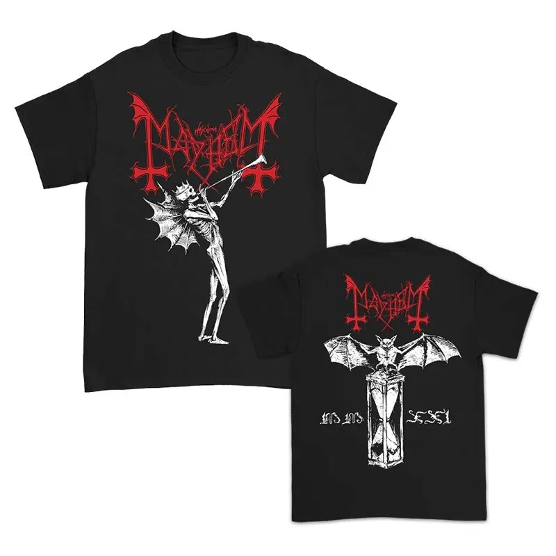 Kaos Band Norwegia Mayhem Blac - Crossfit Mayhem ulasan dan harga