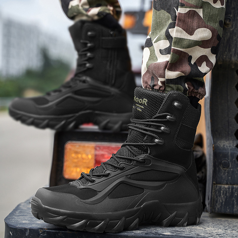 Sepatu Pria Sepatu Bot Taktis  - Crossfit Outdoor ulasan dan harga