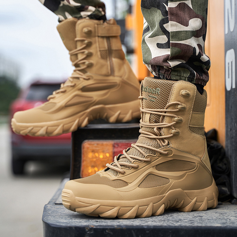 Sepatu Pria Sepatu Bot Taktis  - Crossfit Outdoor ulasan dan harga
