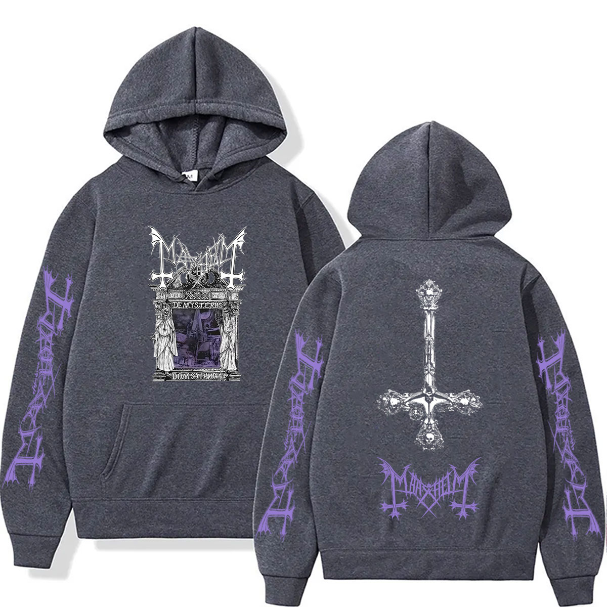 Hoodie Grafis Rock Band Mayhem - Crossfit Mayhem ulasan dan harga