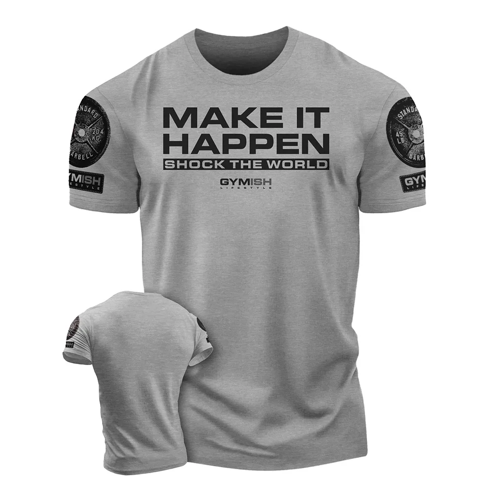 Kaos Latihan Pria 3D Print Ber - Crossfit Mayhem ulasan dan harga