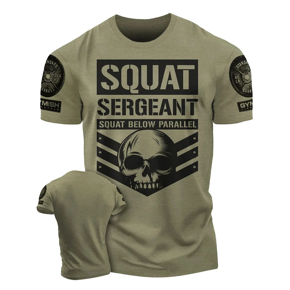 Kaos Latihan Pria 3D Print Ber - Crossfit Mayhem ulasan dan harga