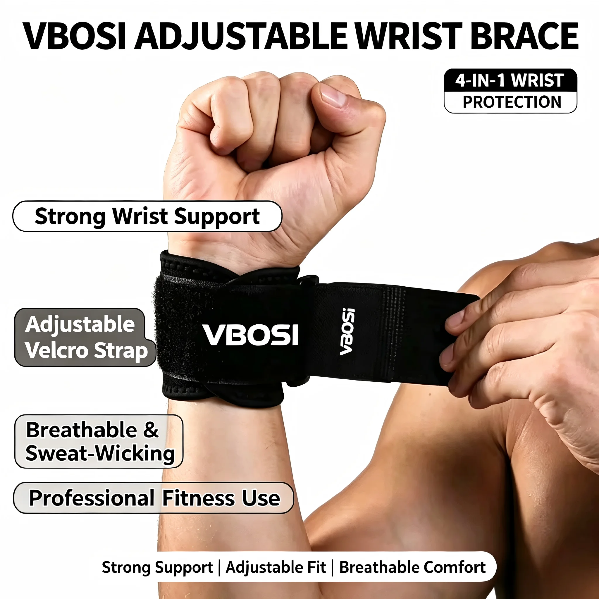 Pembalut Pergelangan Tangan Pr - Wrist Wrap Support ulasan dan harga