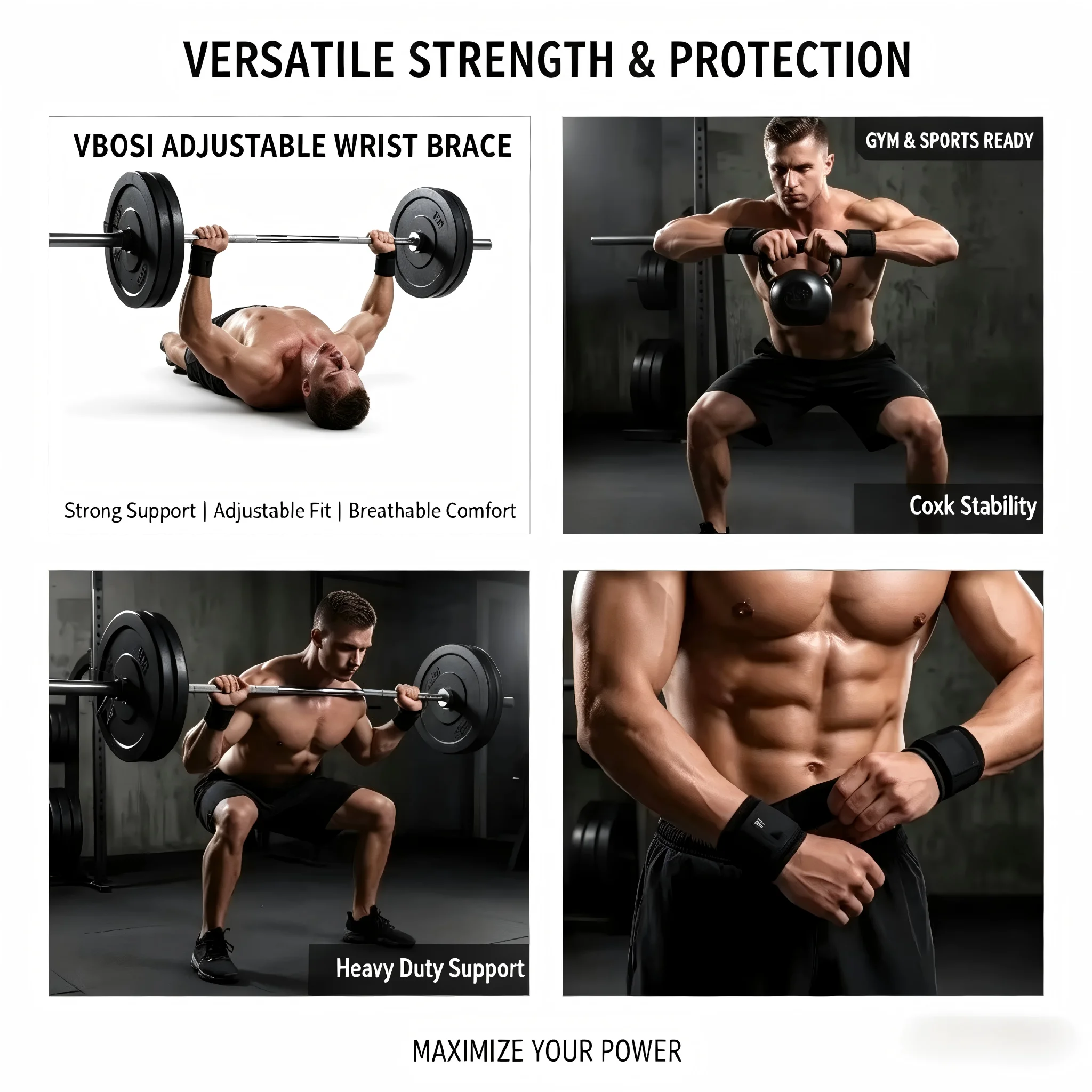 Pembalut Pergelangan Tangan Pr - Wrist Wrap Support ulasan dan harga