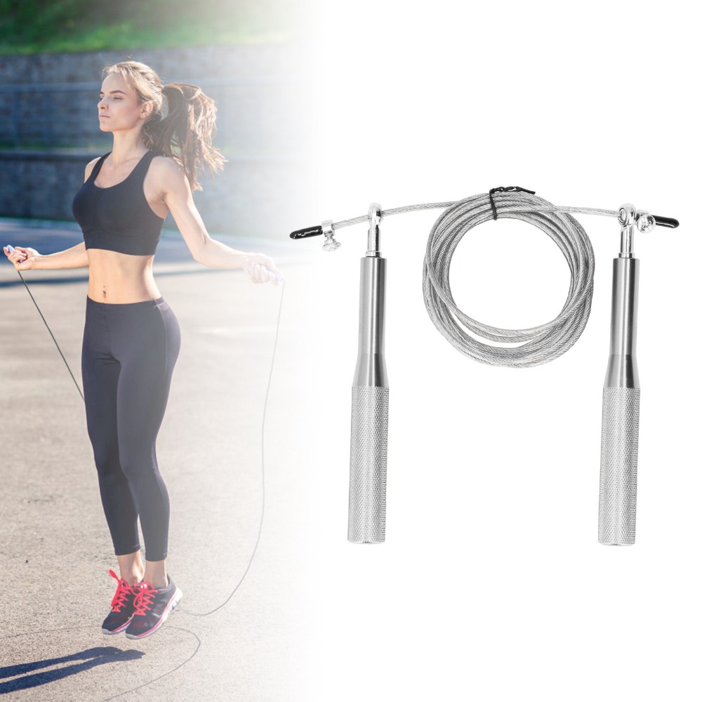 Tali Lompat Cepat Bahan Alumin - Jump Rope Speed Bearing ulasan dan harga