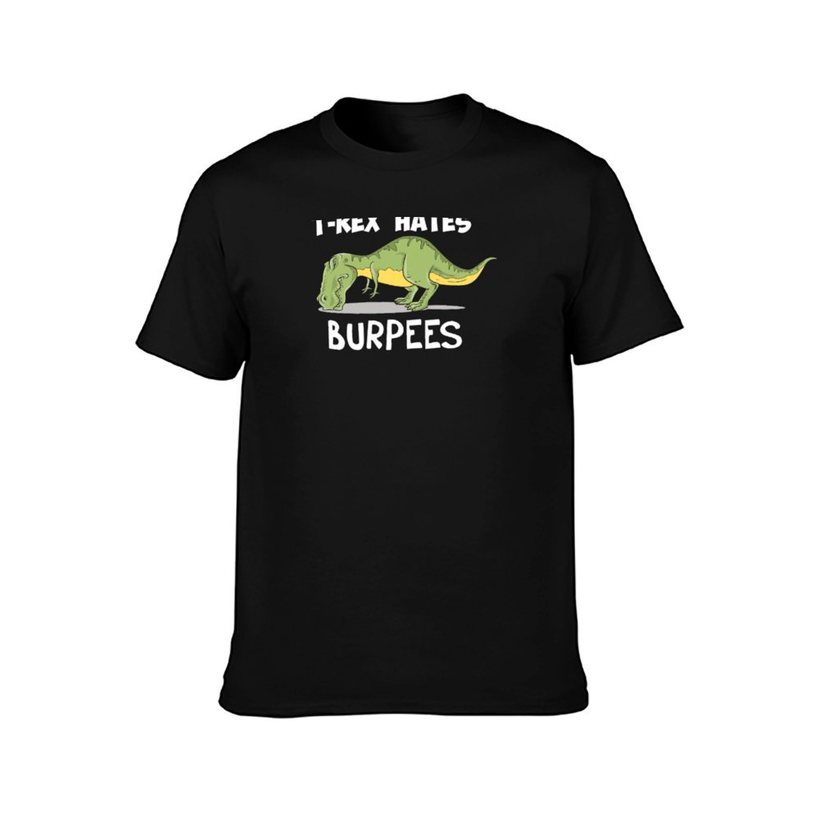 T-Rex Hates Burpees T-Shirt At - Crossfit Mayhem ulasan dan harga
